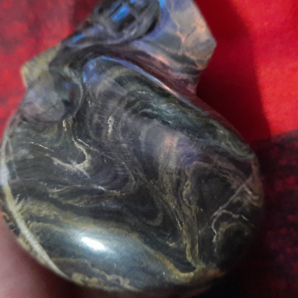 STROMOTOLITE CRYSTAL SKULL Genuine Crystal Peru - Picture 4 of 10